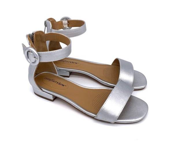 Comfortview  The Alora Sandal Silver 7