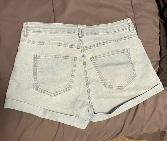 H&M Light Wash Denim Shorts