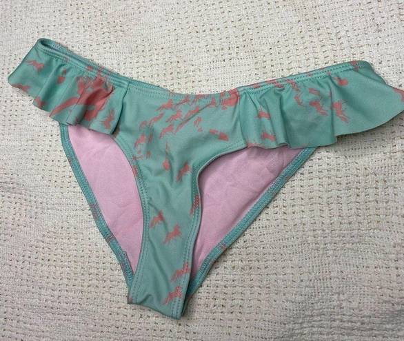 Beach Riot  Tiny Prancer Unicorn Bikini Bottom