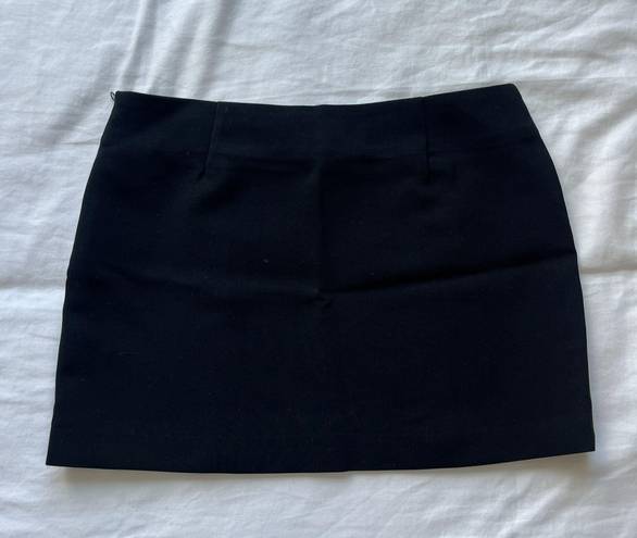 Edikted Black Mini Skirt