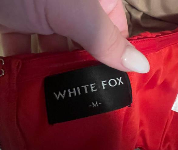 White Fox Boutique Patience Red Corset