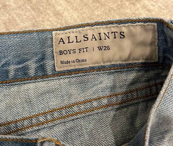 All Saints Boys Fit Jean Shorts 26