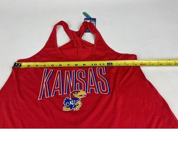 Champion Kansas University Jayhawks‎ KU  Red Medium M Classic Tank Top NEW NWT