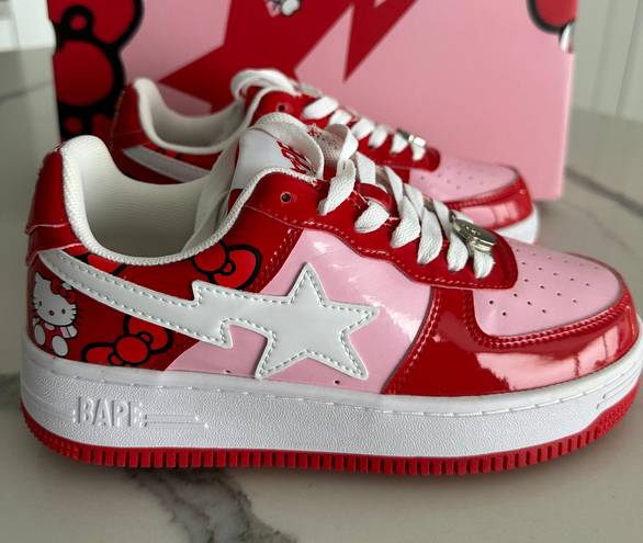 A bathing ape Bapesta X Hello Kitty Sneakers Size 6 - $350 (68% Off Retail)  New With Tags - From Lux