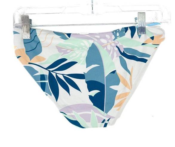 Roxy NWT  Floral Print Beach Classics Bikini Bottoms Size Small S NEW $45