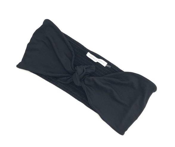 Susana Monaco  Reversible Crop Bow Top in Black M