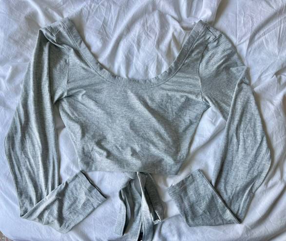 Madewell Ballet Wrap Long Sleeve Top