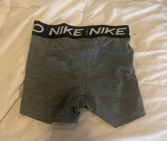 Nike Pro Gray Spandex Shorts