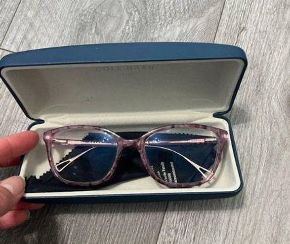 Cole Haan  GRAND LUM5318- 135 Eyeglasses Frame Purple Womens W/Case