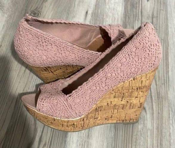 mix no. 6 Wedge, size 9, mauve, 