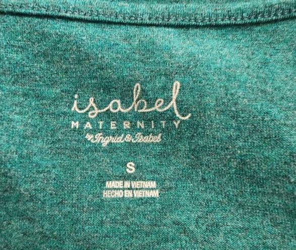 Isabel Maternity 5xHP!  Teal Short Sleeve Dress (S)