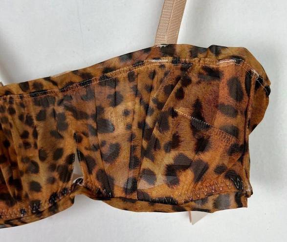 We Are HAH NWT  Wired Bra in Lanka Leopard Print Size 30-38B NEW