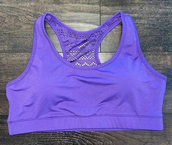 Zyia Purple Bomber Bra