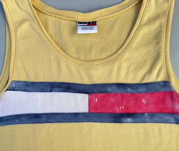 Tommy Hilfiger Vintage  Yellow Tank Top