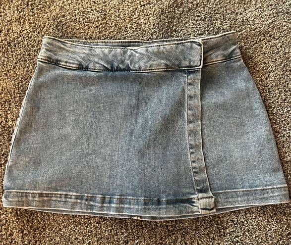 Garage Denim Skort