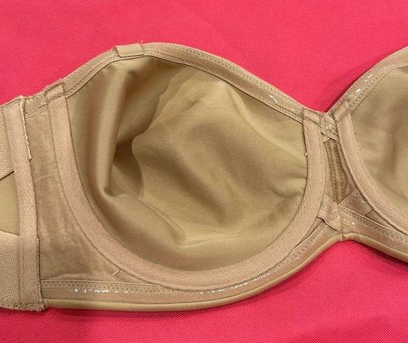 DELIMIRA underwire tan bra 36D Size 36 D