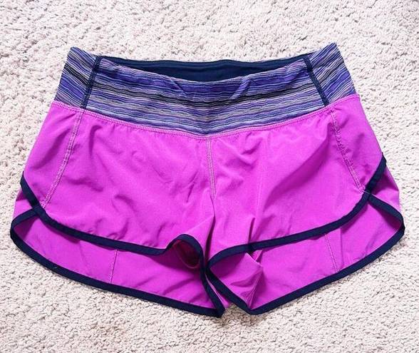 Lululemon  Speed Short Ultra Violet Purple Fuschia Athletic Size 4