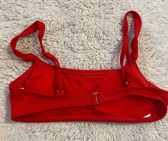 Target red swimsuit top