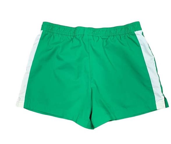 Nike  Green/White Running Shorts