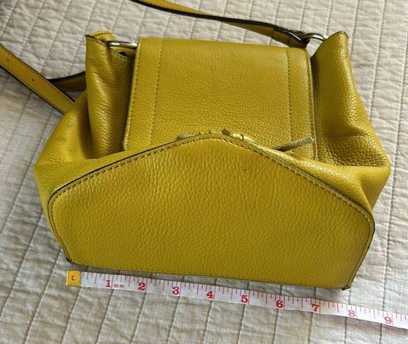 Anthropologie Anthro Sanctuary pebble leather flap over small crossbody bag adjustable