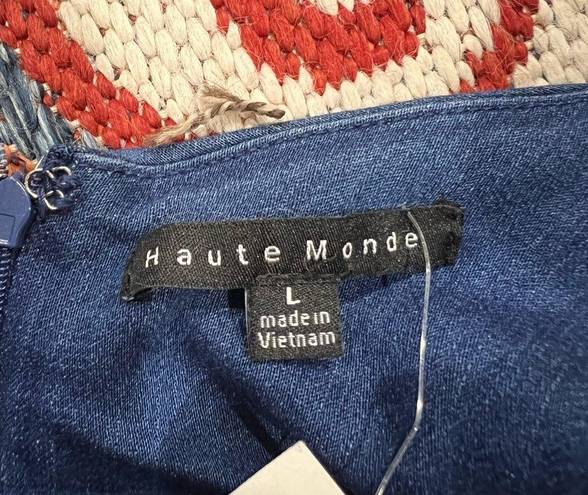 Haute Monde Jean Dress | NWT