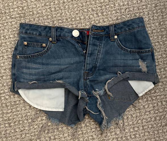 Caffeine Jean Shorts