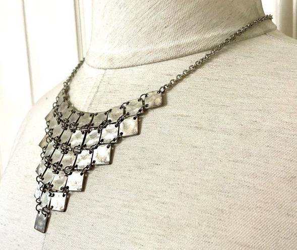 American Eagle  Outfitters silver tone statement necklace