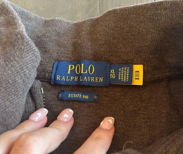 Polo Ralph Lauren Estate Rib Quarter Zip