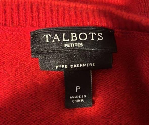 Talbots  cashmere sweater . Size SP