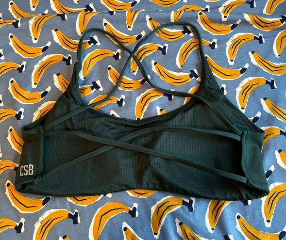 CSB green Sport Bra Size M