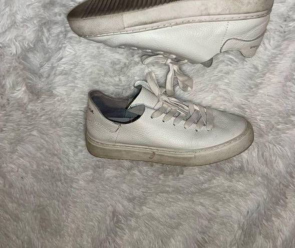 Sam Edelman Sam Eddleman Leather Poppy Sneaker Size 6 White Shoe