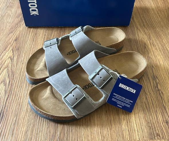 Birkenstock Arizona Gray Sandals Shoes New