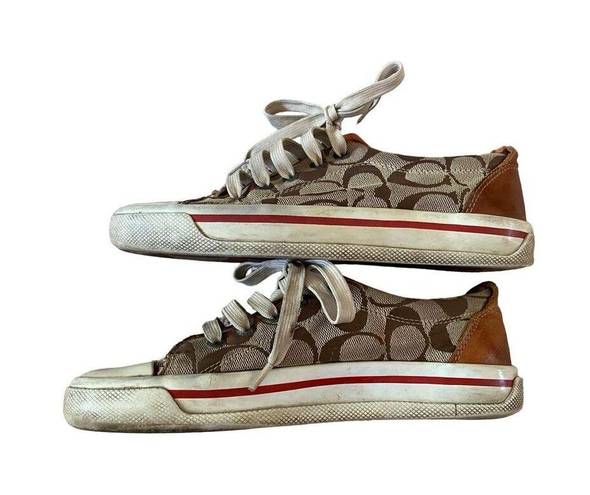 Coach Vintage Y2K  Barrett Tennis Shoes Sneakers Preppy Designer Everyday Casual