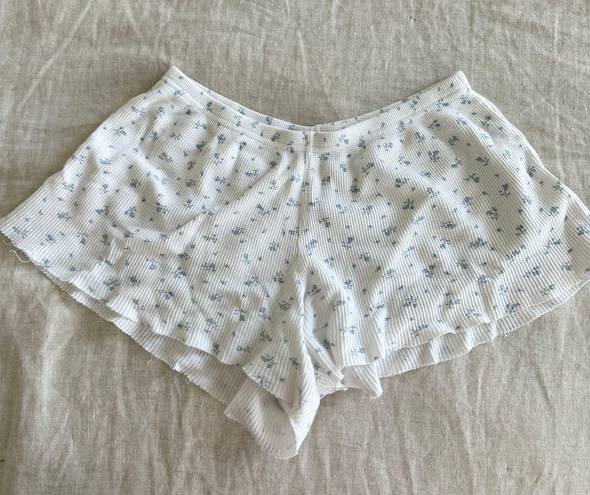 Brandy Melville Waffle Knit sleep shorts