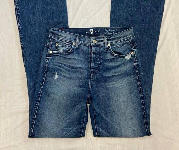 7 For All Mankind  Vintage Flare Bootcut Stretch Jeans  Size 25