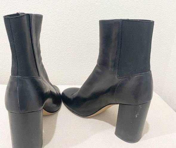 Rag and Bone  black leather nib agnes chelsea boot size 37.5