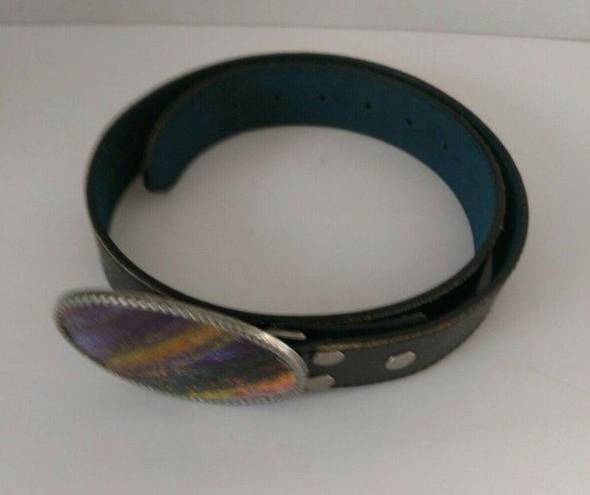 Vera Pelle Buckle Italia Genuine Leather  Belt Small 30-32”