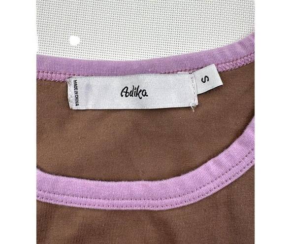 Adika  - Silly Lamb Sleeveless Tank in Brown & Purple