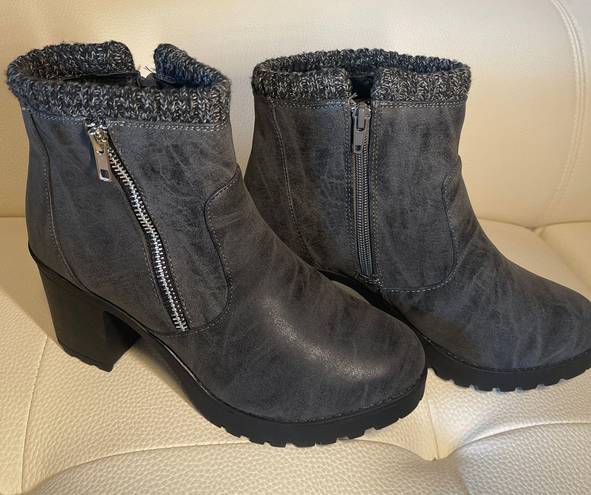 Twisted High Ankle Boot