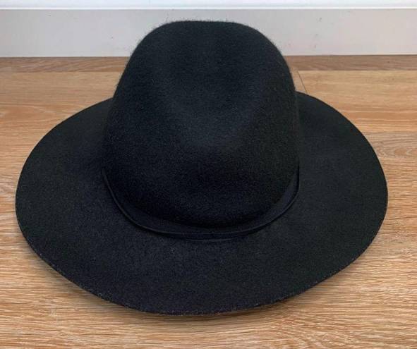 Gold Hinge Hinge 100% Wool Women's One Size Black Hat