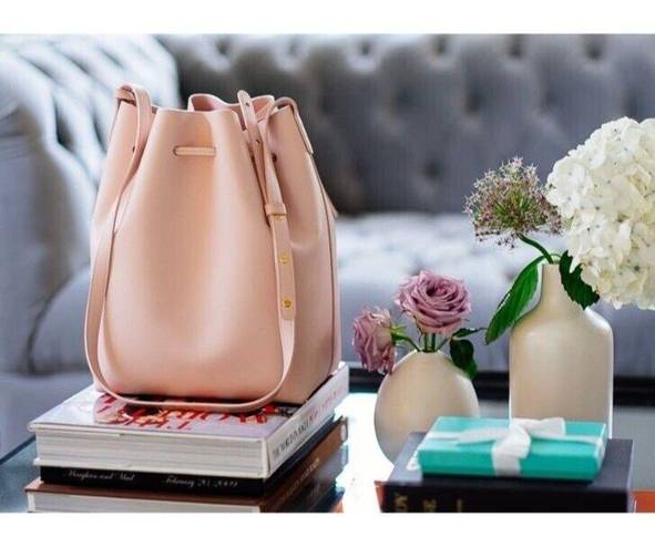 Dahlia Mansur Gavriel Mini Leather Bucket Bag ~NWT~  Pink