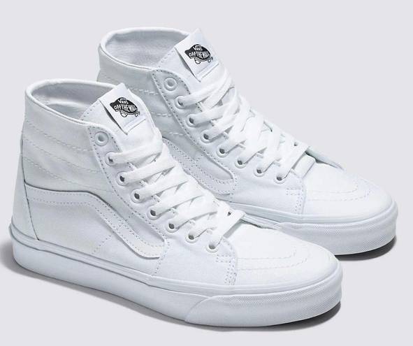 Vans Platform White Hightops