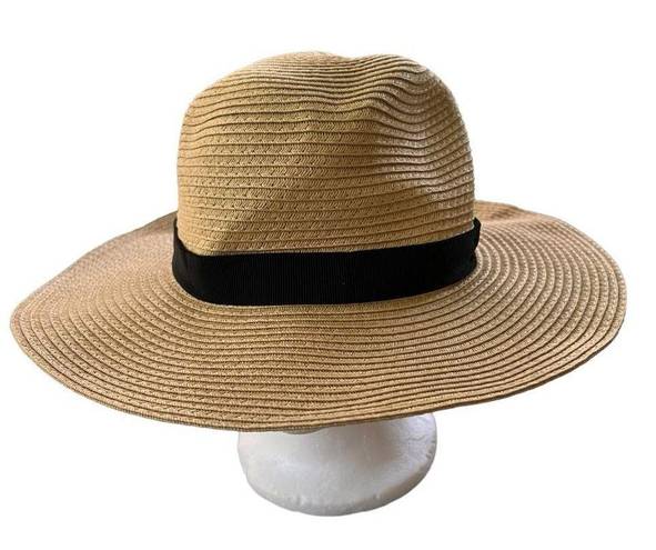 J.Crew  factory Packable straw hat M/L NWT