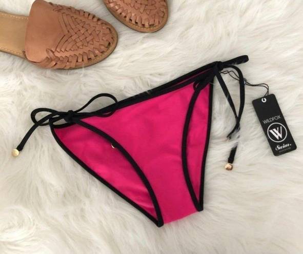 Wildfox  Totally Awesome Pink 90s Bikini Bottoms