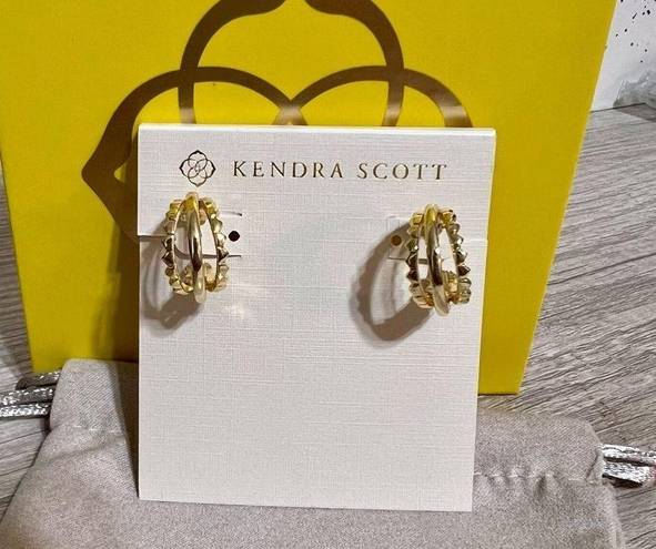 Kendra Scott  Scott Gold Quinn Huggie Earrings