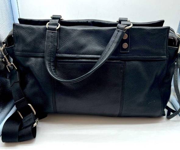 Aimee Kestenberg  black genuine leather shoulder or crossbody bag