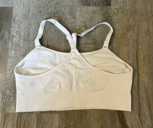 Champion White  Sports Bra