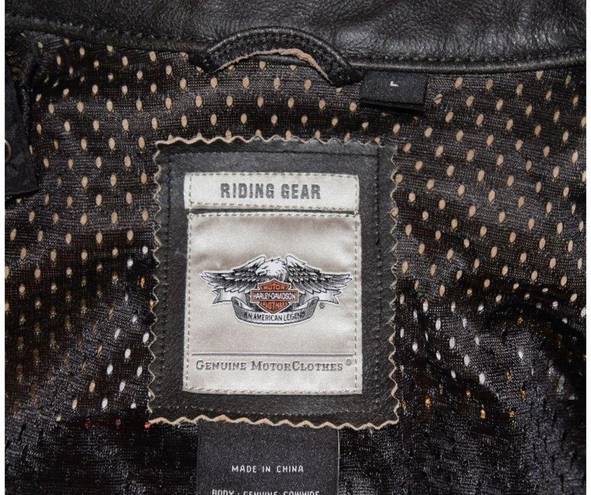 Harley Davidson Genuine  leather jacket size L