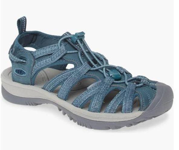 Keen  Womens 'Whisper' Water Friendly Sport Sandal Blue Size 8.5