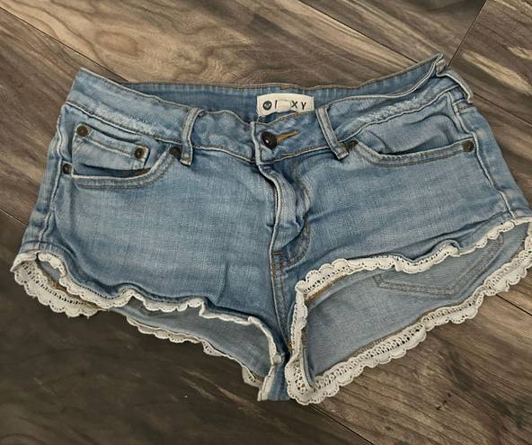 Roxy denim lowrise shorts